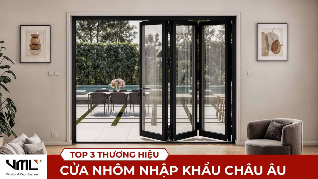 cửa nhôm nhập khẩu Châu Âu Cửa nhôm Việt Minh Long
