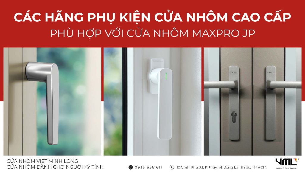 phụ kiện cửa nhôm cao cấp