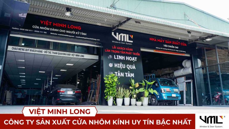 Công ty sản xuất nhôm kính - cửa nhôm Việt Minh Long